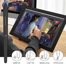 VEIKK VK2200PRO Drawing Monitor,21.5 Inch Full-Laminated Screen, with 2 Customized Quick Dials,8 Shortcut Keys and Adjustable Stand (92% NTSC,120% sRGB)