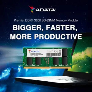 ADATA Premier 8GB (1x8GB) DDR4 3200MHz CL22 PC4-25600 260-Pin SODIMM Memory RAM