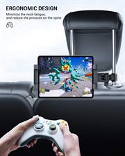 EONO Car Tablet Holder, Universal Stretchable Seat Headrest Mount with 360° Rotation, for 4.4-13 inch iPad Pro, Galaxy Tabs, HUAWEI MediaPad, Switch
