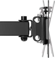 Schwaiger Motion 2 29 Inch Black Flat Screen Wall Brackets (25 kg, 33 cm (13 inches), 29 Inches, 75 x 75 mm, 100 x 100 mm, Black)