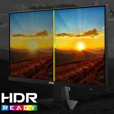 MSI G256F 25-inch 1920 x 1080 (FHD) Computer Monitor, 180Hz, Adaptive-Synch, HDMI, DisplayPort, VESA Mountable, Tilt, Height Adjustable, Speaker, 1ms, Black (New)