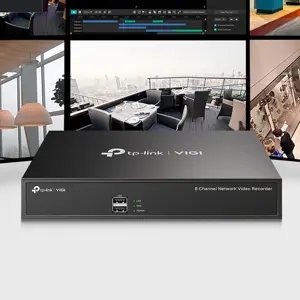TP-Link VIGI NVR1008H VIGI 8 Channel Network Video Recorder | H.265+ | 80 Mbps Video Access Bandwidth | Two-Way Audio | Remote Monitoring | ONVIF