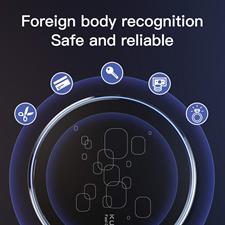 KUULAA 15W Qi Wireless Charger For Xiaomi Mi 9 Pro Mirror Wireless Charging Pad Fast Charger For iPhone
