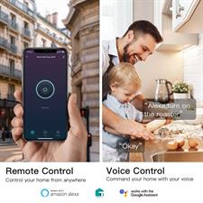 TREATLIFE Smart Plugs 4 Pack, Works with Alexa and Google Home, 7 Day Heavy Duty Programmable Timer, 1800W 15A WiFi Smart Outlet, Child Lock, Vacation Mode, Reliable WiFi Connection