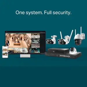 TP-Link VIGI C340 VIGI 4MP HD Outdoor Full-Color Bullet Network Camera | CCTV Wired Security Camera | Smart IR | Waterproof IP66 | H.265+ | Smart Detection | 6mm Lens