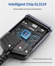 JSAUX USB 3.0 SD to SD/Micro Card Adapter 5Gbps 2TB Capacity TF SD Micro SD