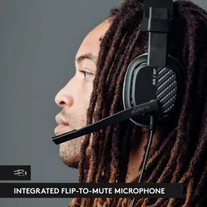 Logitech G Astro A10 Gen 2 Cross-Platform Wired Gaming Headset for PlayStation 5/4, Xbox S|X, Nintendo Switch, PC: 3.5mm Headphone Jack, 32mm Drivers, Flip-to-Mute Mic, Over-Ear (Renewed)