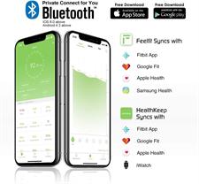 Digital Body Fat Scales Wireless Scales Personal High Precision Sensors with App for 13 Body Data Analyses Body Fat, BMI, Weight, Muscle Mass, Water, Protein, BMR, 180 kg