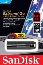 SanDisk 128GB Extreme Go USB 3.1 Flash Drive - SDCZ800-128G-G46
