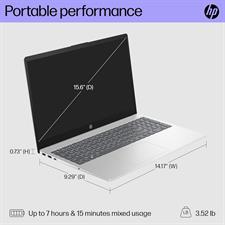 HP 15-FD0355NIA Laptop 9Q341EA Intel Core i5-1334U 8GB 512GB Intel Iris Xe Graphics Backlit KB 15.6" FHD Display (Open Box)