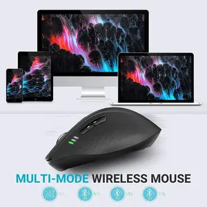 Rapoo "MT550 Wireless Mulit-Mode Laser Mouse | Black