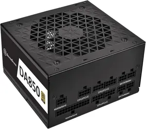 SilverStone DA850 Gold, 80 PLUS Gold 850W fully modular ATX power supply, SST-DA850-G 