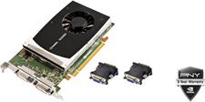 NVIDIA Quadro 2000D by PNY 1GB GDDR5 PCI Express Gen 2 x16 Dual DVI-I DL OpenGL, DirectX, CUDA, and OpenCL Profesional Graphics Board