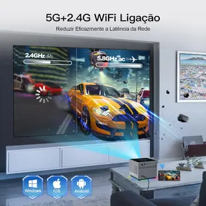 Xnano Projector X3 Mini Android Projector with Wi-Fi, Bluetooth & Speaker Projector