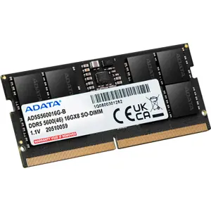 ADATA Premier 16GB DDR5 5600MHz Laptop RAM, Dual-Channel Module, Supports Intel & AMD Latest CPU, Intel XMP & AMD Expo, Built in PMIC, On Die ECC, Low Voltage, More Bandwidth