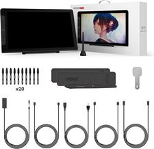 VEIKK VK2200PRO Drawing Monitor,21.5 Inch Full-Laminated Screen, with 2 Customized Quick Dials,8 Shortcut Keys and Adjustable Stand (92% NTSC,120% sRGB)