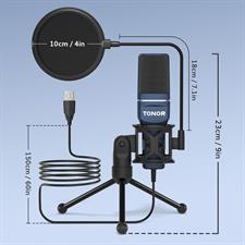 TONOR TC-777 Condenser USB Microphone
