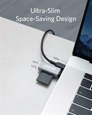 Anker SD Card Reader, 2-in-1 USB C Memory Reader for SDXC, SDHC, SD, MMC, RS-MMC, Micro SDHC Card, and UHS-I Cards