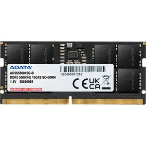 ADATA Premier 16GB DDR5 5600MHz Laptop RAM, Dual-Channel Module, Supports Intel & AMD Latest CPU, Intel XMP & AMD Expo, Built in PMIC, On Die ECC, Low Voltage, More Bandwidth
