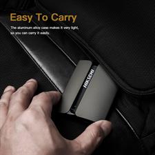 HIKSEMI External SSD 512 GB, Portable Mini USB 3.1 Type-C SSD Hard Drive External, Up to 560 MB/s Read, Compatible with Android Phone/Android Tablet/PC/Laptop (Grey)-T300S