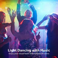 Govee Smart LED Strip Lights, 50ft WiFi LED Lights with App Control, LED Lights for Bedroom, Living Room, Home, Party, 64 Scenes and Music Sync, Work with Alexa and Google Assistant, 2 Rolls of 25ft