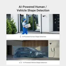 EZVIZ 4K Solar Security Camera with Built-in Solar Panel, AOV Mode 24/7 Recording, Outdoor Wifi Camera, CCTV Cameras, Colour Night Vision, Human Detection, Vehicle Detection, Two Way Audio, CB5