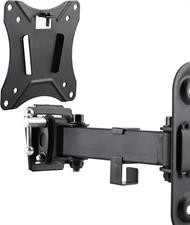 Schwaiger Motion 2 29 Inch Black Flat Screen Wall Brackets (25 kg, 33 cm (13 inches), 29 Inches, 75 x 75 mm, 100 x 100 mm, Black)