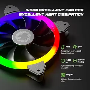 GAMEMAX 750W Fully Modular ARGB Power Supply, ATX3.0 & PCIE 5.0, 80 Plus Gold Certified, 105°C Japanese Caps, ATX Gaming Power Supply