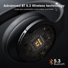 DOQAUS Life 4 Bluetooth Headphones 3 EQ Modes, Built-in HD Mic