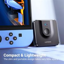 UGREEN HDMI Switch 4K@60Hz, Bi-Directional HDMI Splitter 2 in 1 Out Switcher Supports UHD 3D HDR Compatible with PS5, PS4, Xbox Series X/S, Roku, Fire Stick, Black