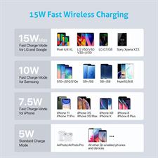 SooPii 70W Charging Station for Multiple Devices,5 Port Charging Dock with 15W Wireless Charger, 25W USB C PD/PPS Fast Charging for Samsung,lPad,lPhone 15/14/13/Xs/Max
