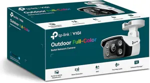 TP-Link VIGI C330 2.8mm Lens Smart Outdoor Security Camera | 3MP HD Full Color Network Camera | Smart IR | Built-in Microphone | IP67 Waterproof | H.265+ | PoE/12V DC CCTV