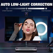 EMEET Jupitar HD 1080 Streaming Webcam with 4 De-Noise Mics