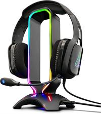 G-LAB K-Stand RADON Gaming Headset Stand RGB Backlight USB HUB 2