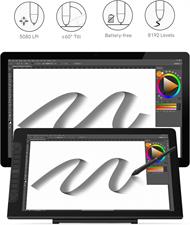 VEIKK VK2200PRO Drawing Monitor,21.5 Inch Full-Laminated Screen, with 2 Customized Quick Dials,8 Shortcut Keys and Adjustable Stand (92% NTSC,120% sRGB)