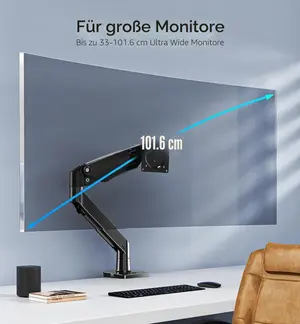 HUANUO HNDS12 FlowLift Pro Dual Monitor Mount for 13–27" Screens, MechaSpring Monitor Stand, Adjustable Monitor Arms for 2 Monitors with Tilt/Swivel/Rotation, Tool-Free VESA Mount, Max Load 15.4 lbs