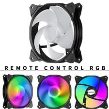 upHere 120mm Silent RGB Case Fan Adjustable Colorful Computer Cooling Fans,5-Pack