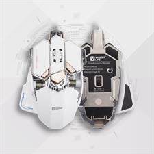 Gaming Mouse 4000 DPI Wired Optical Mouse, 4 Colors LED Adjustable Breathing Light, 10 Buttons Ergonomic Gaming Mouse for PC/Computer/Mac