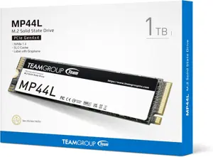 TEAMGROUP MP44L 1TB SLC Cache NVMe 1.4 PCIe Gen 4x4 M.2 2280 Laptop&Desktop SSD (R/W Speed up to 5000/4500MB/s) 