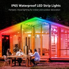 Lepro LED Strip Lights, 32.8ft Music Sync Magic Color Light Strip with Remote, Dreamcolor  Color Changing Lights, 5050 RGB Lights for Bedroom, Home, Gaming Room, Party, TV, Wall Decor