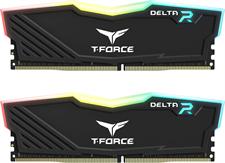 TEAMGROUP T-Force Delta RGB DDR4 16GB (2x8GB) 3600MHz (PC4-28800) CL18 Desktop Gaming Memory Module Ram