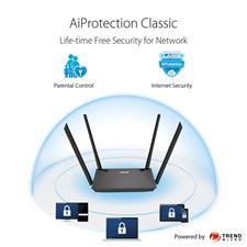 Asus RT-AX53U AX1800 Dual Band WiFi 6 (802.11ax) Router | Ver 1.0 - 90IG06P0-MFA510