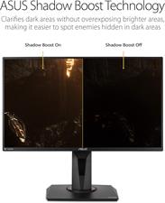 ASUS TUF Gaming 25" 1080P Monitor (VG259Q) - Full HD, IPS, 144Hz, 1ms, Extreme Low Motion Blur, Speaker, Adaptive-Sync, G-SYNC Compatible, VESA Mountable, DisplayPort, HDMI, Height Tilt Adjustable