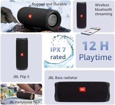 JBL FLIP 5 Portable Waterproof Bluetooth Speaker 