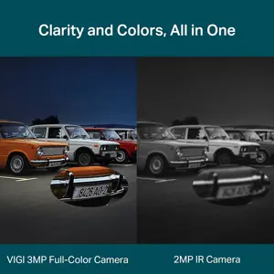 TP-Link VIGI C330 2.8mm Lens Smart Outdoor Security Camera | 3MP HD Full Color Network Camera | Smart IR | Built-in Microphone | IP67 Waterproof | H.265+ | PoE/12V DC CCTV