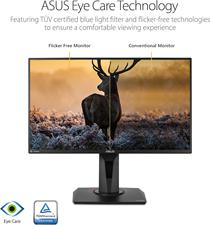 ASUS TUF Gaming 25" 1080P Monitor (VG259Q) - Full HD, IPS, 144Hz, 1ms, Extreme Low Motion Blur, Speaker, Adaptive-Sync, G-SYNC Compatible, VESA Mountable, DisplayPort, HDMI, Height Tilt Adjustable