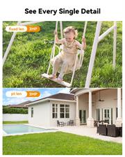 Imou 3MP+3MP Dual Lens CCTV Camera Home Outdoor, Pan-Tilt Wi-Fi Camera, AI Human and Vehicle Detection, Smart Color Night Vision, Red-Blue Warning Light, Two Way Talk, Privacy Mode, Weatherproof 