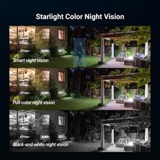EZVIZ H8c 2K POE IP Outdoor Security Camera, 360° PTZ Home Security, AI-Powered Human Detection, Auto-Tracking, Color Night Vision, Two-Way Talk, Waterproof
