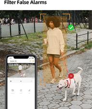 IMOU 2C 2K Outdoor Security Camera for Home Security, 2.4G WiFi Camera 4MP Surveillance Camera with Night Vision, Human Detection, IP67 Weatherproof, Local & Cloud Storage, Wired
