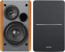 Edifier R1280Ts Powered Bookshelf Speakers - 2.0 Stereo Active Near Field Monitors - Studio Monitor Speaker - 42 Watts RMS with Subwoofer Line Out - Wooden Enclosure